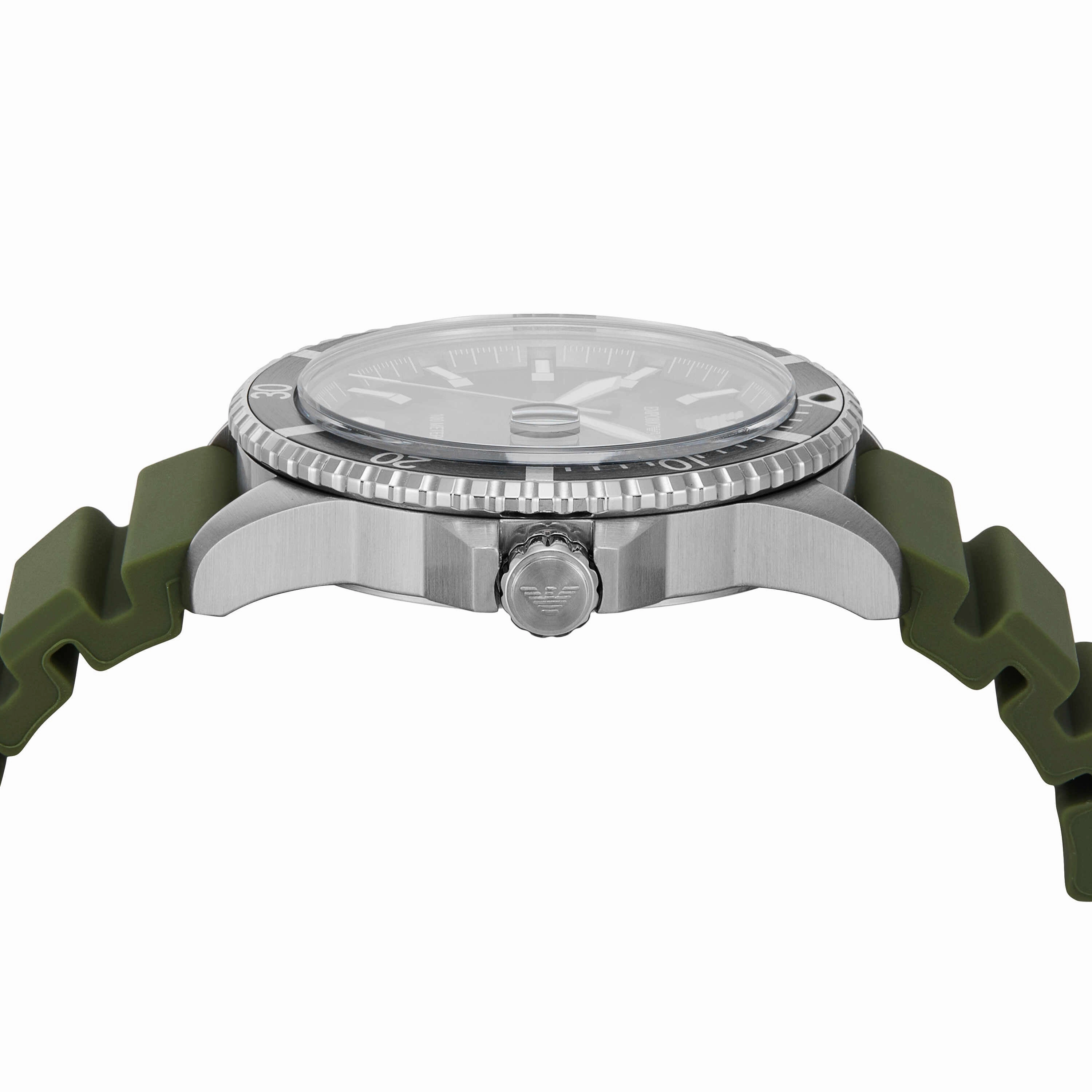 Emporio Armani Green Analogue Watch AR11638
