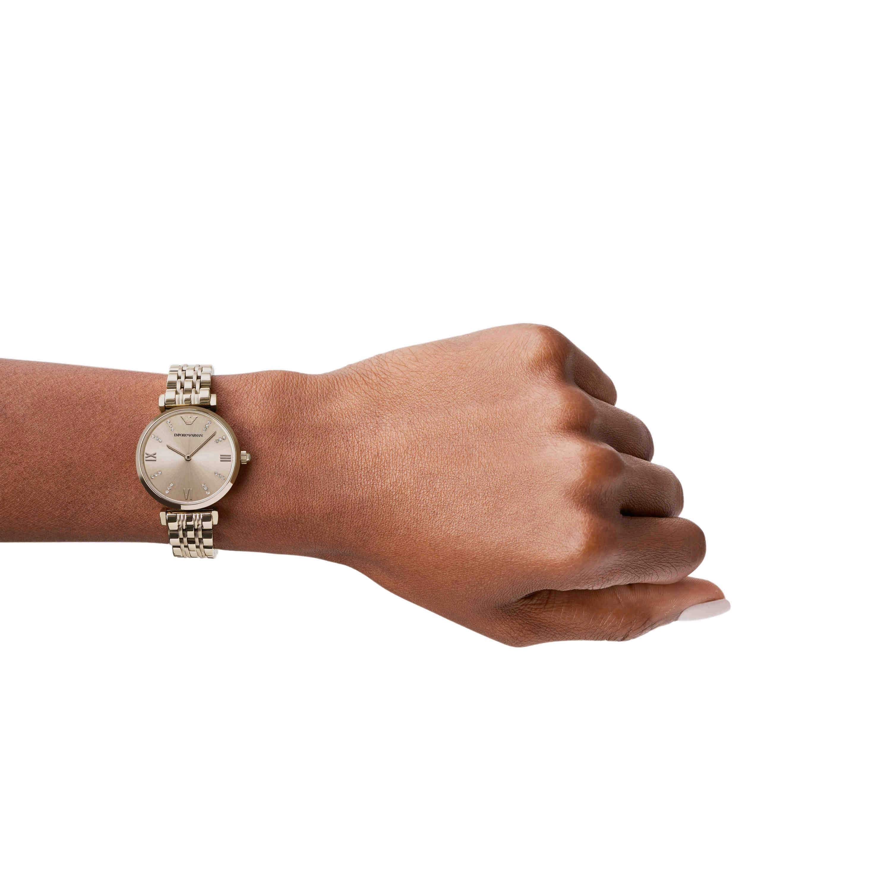 Emporio Armani Pink Analogue Watch AR11059