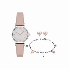 Emporio Armani Pink Analogue Watch AR8039