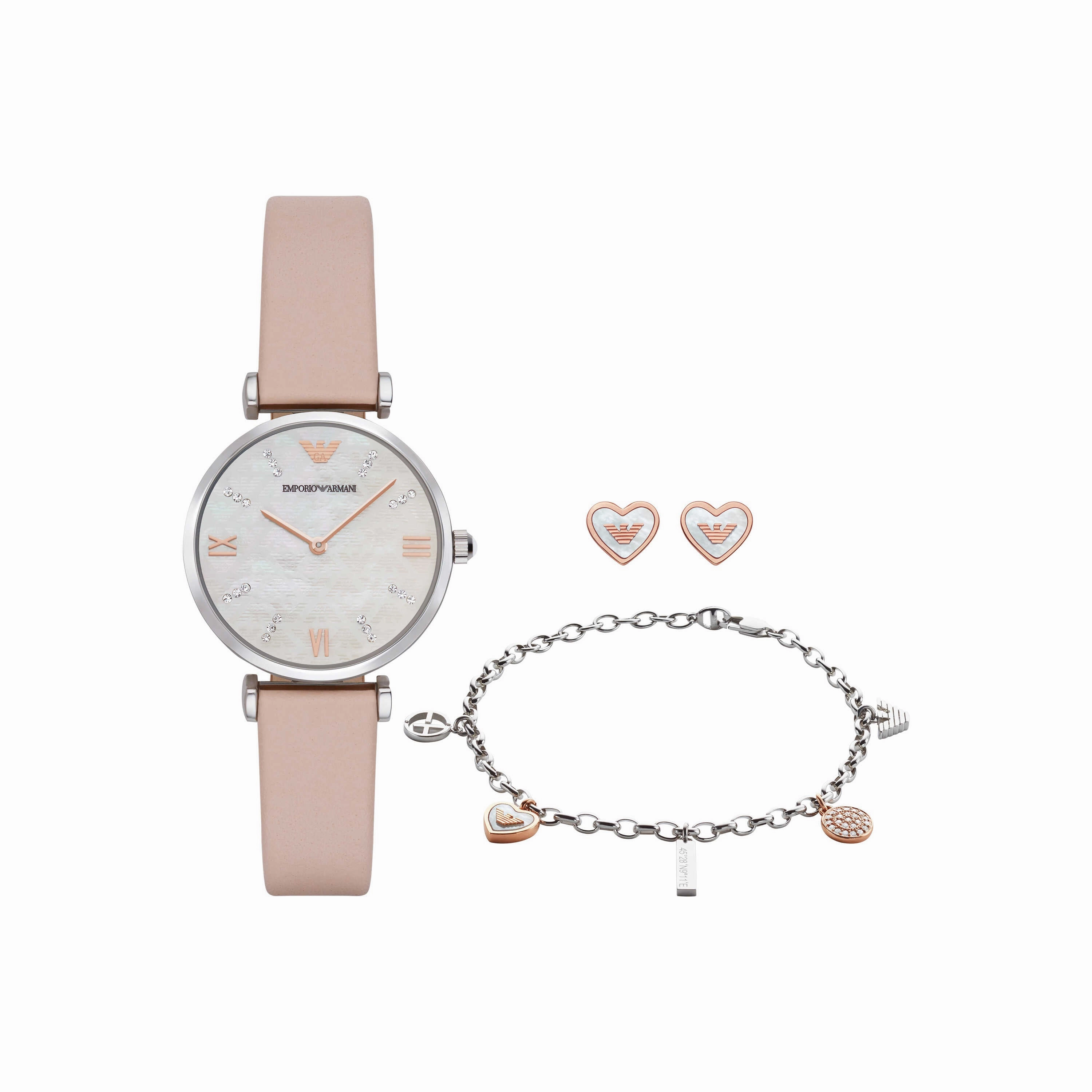 Emporio Armani Pink Analogue Watch AR8039