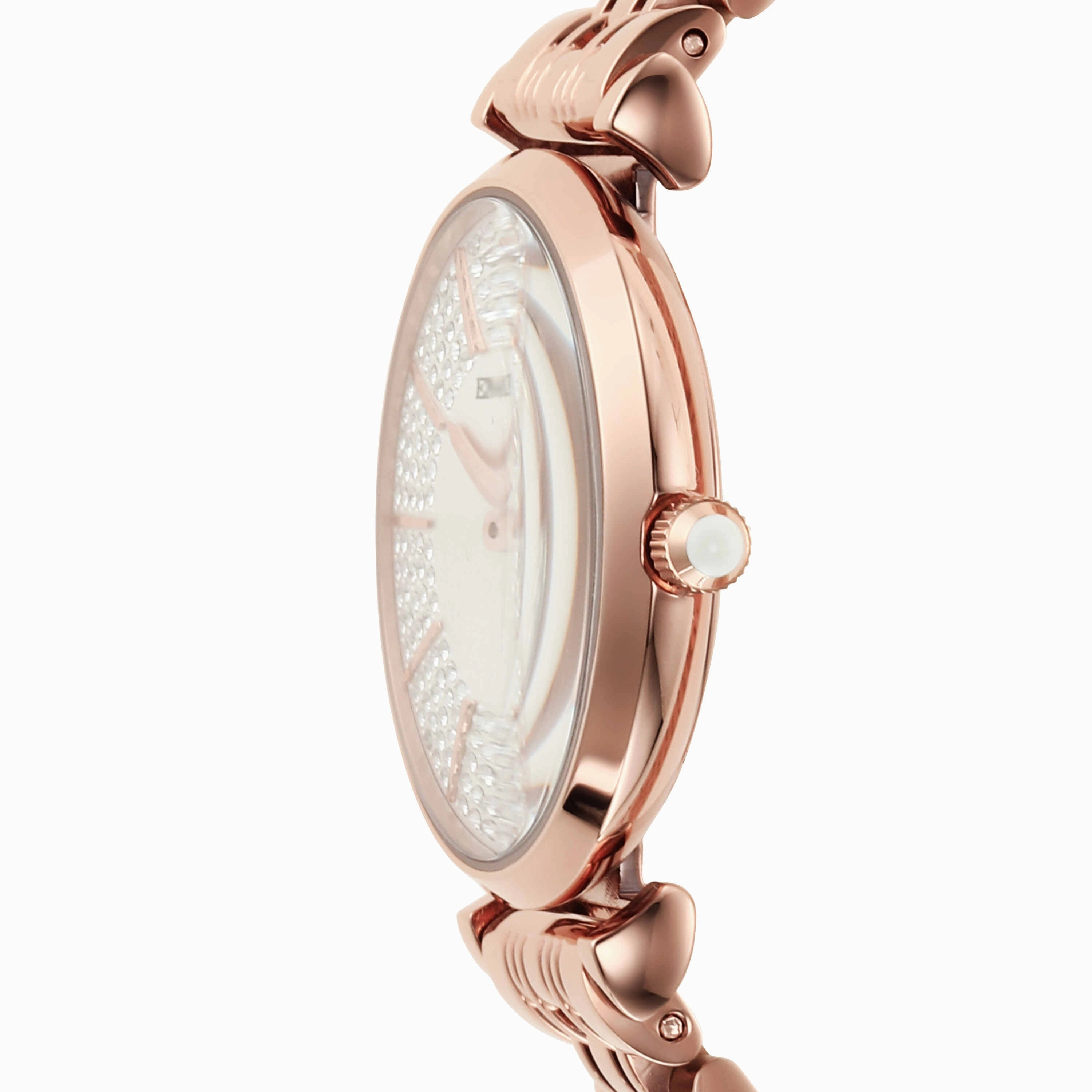 Emporio Armani Rose Gold Tone Analogue Watch AR11446