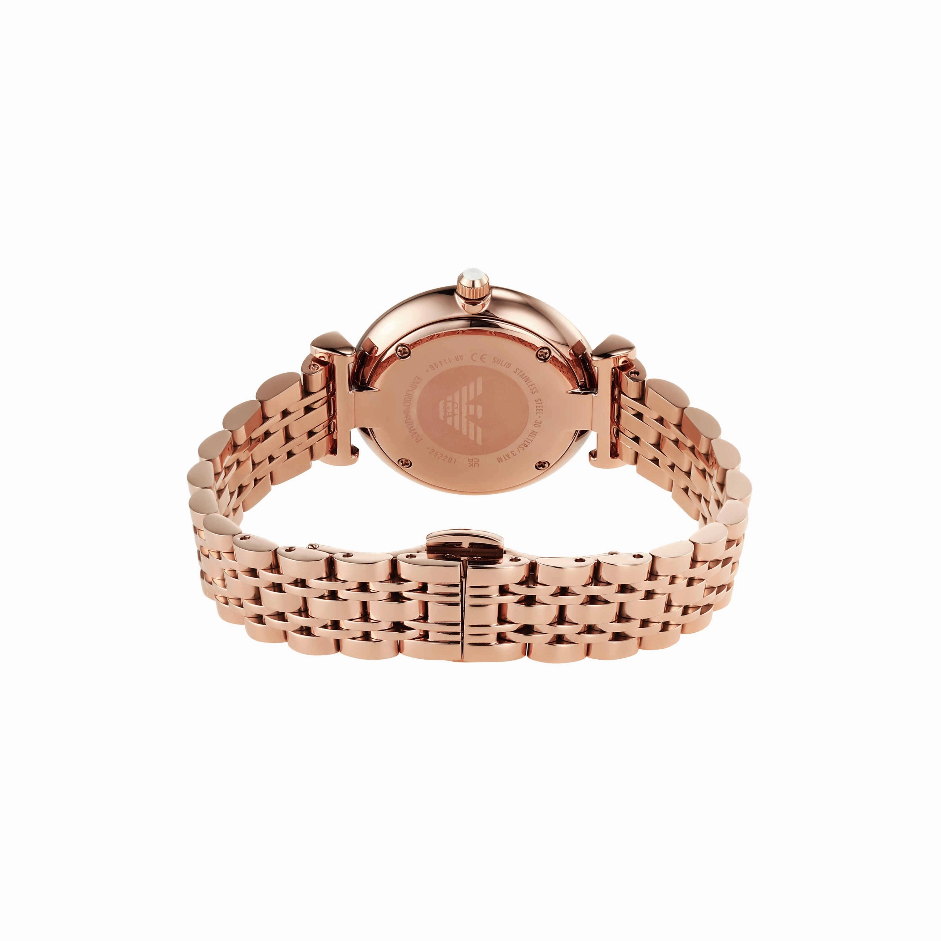 Emporio Armani Rose Gold Tone Analogue Watch AR11446