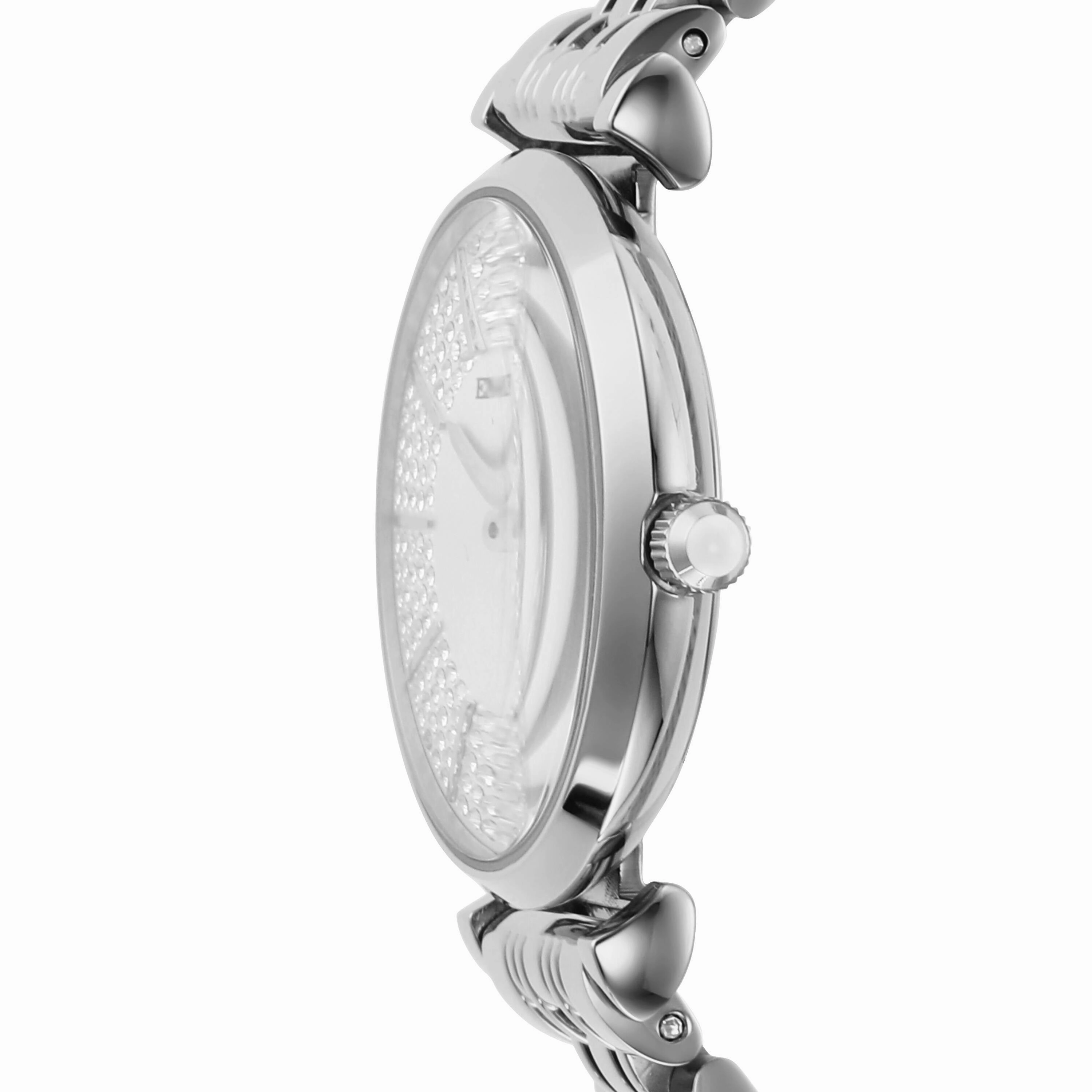Emporio Armani Silver Tone Analogue Watch AR11445