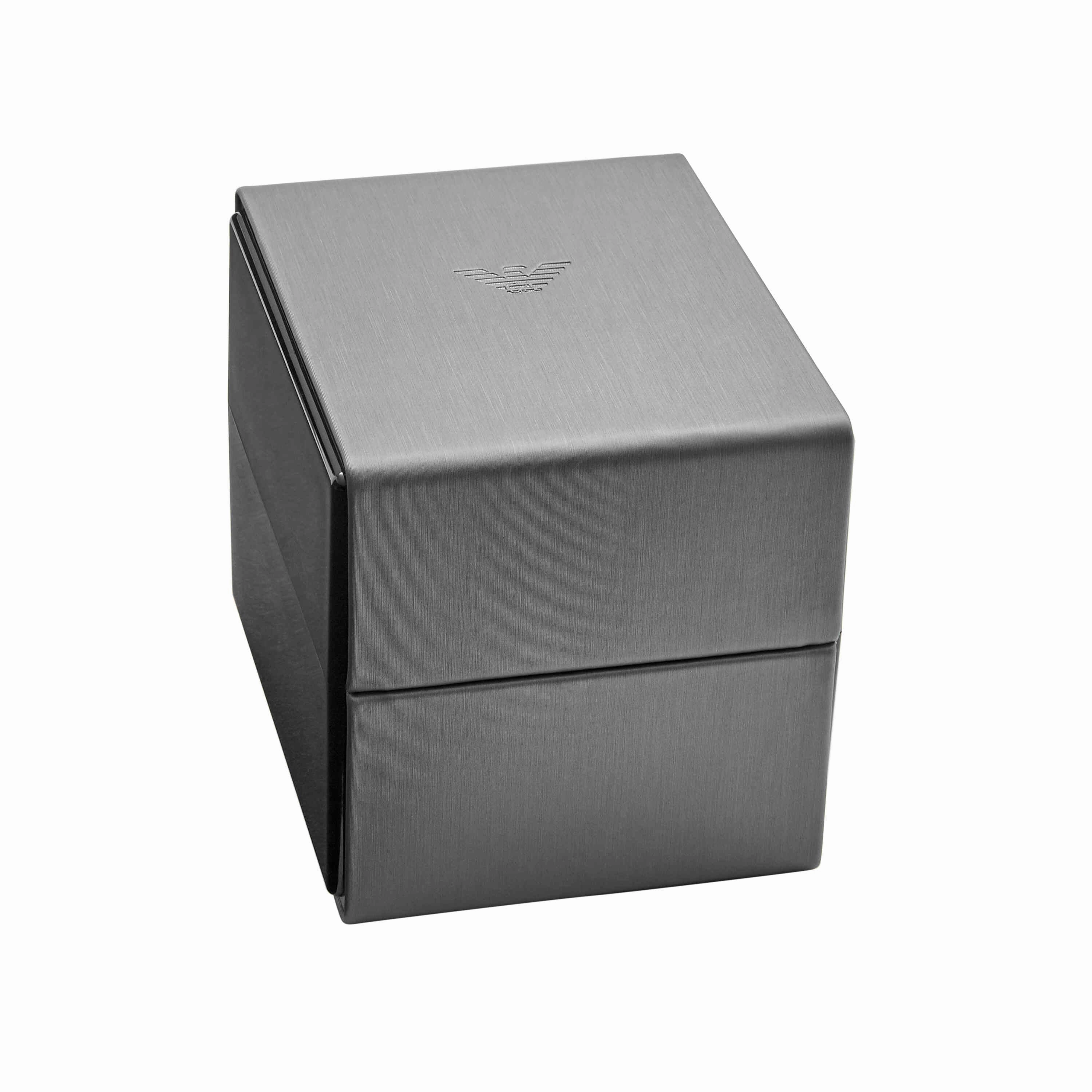 Emporio Armani Silver Tone Analogue Watch AR11445