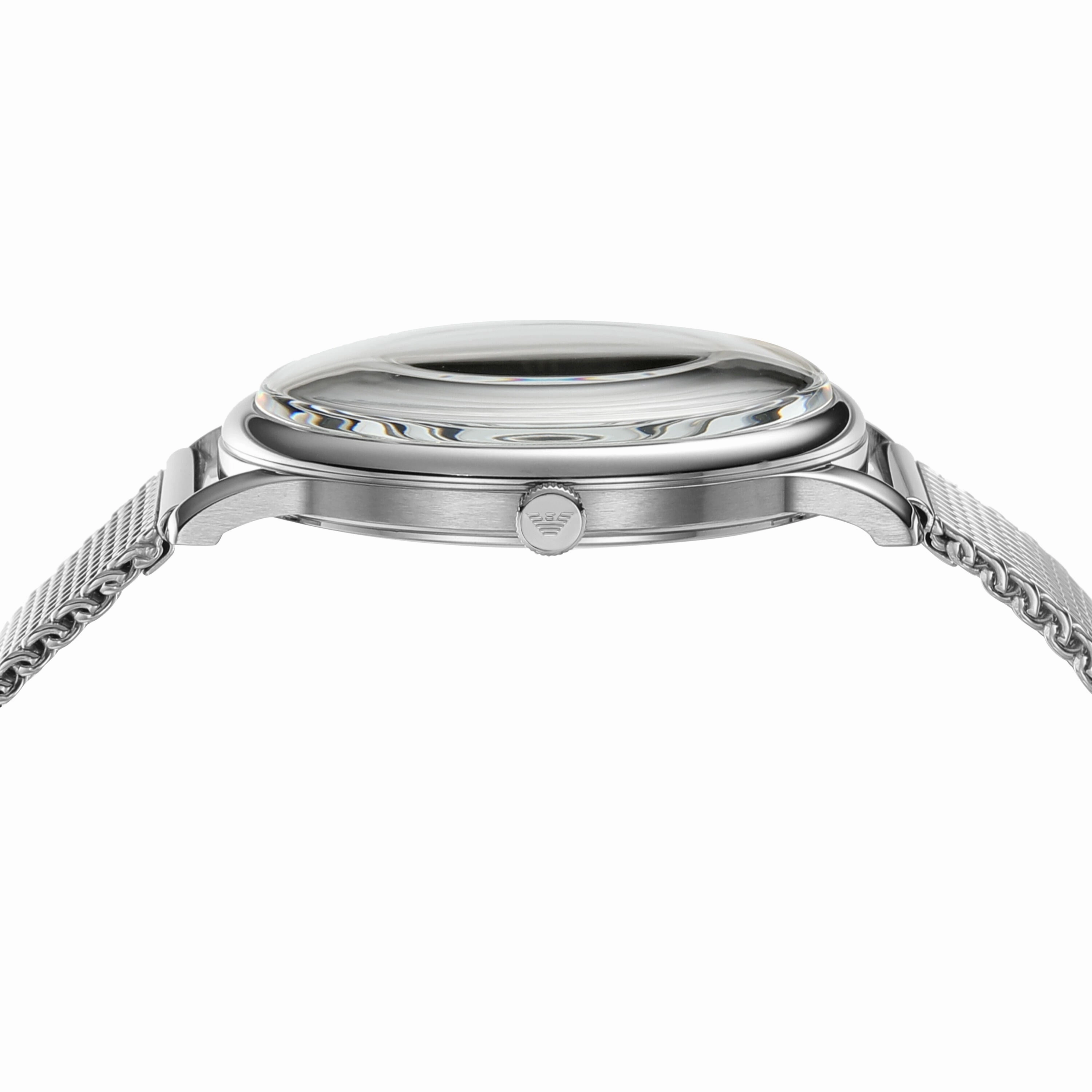 Emporio Armani Silver Tone Analogue Watch AR11571