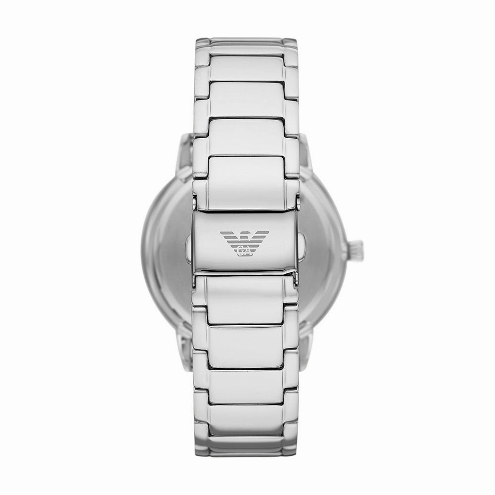 Emporio Armani Silver Tone Analogue Watch AR11575