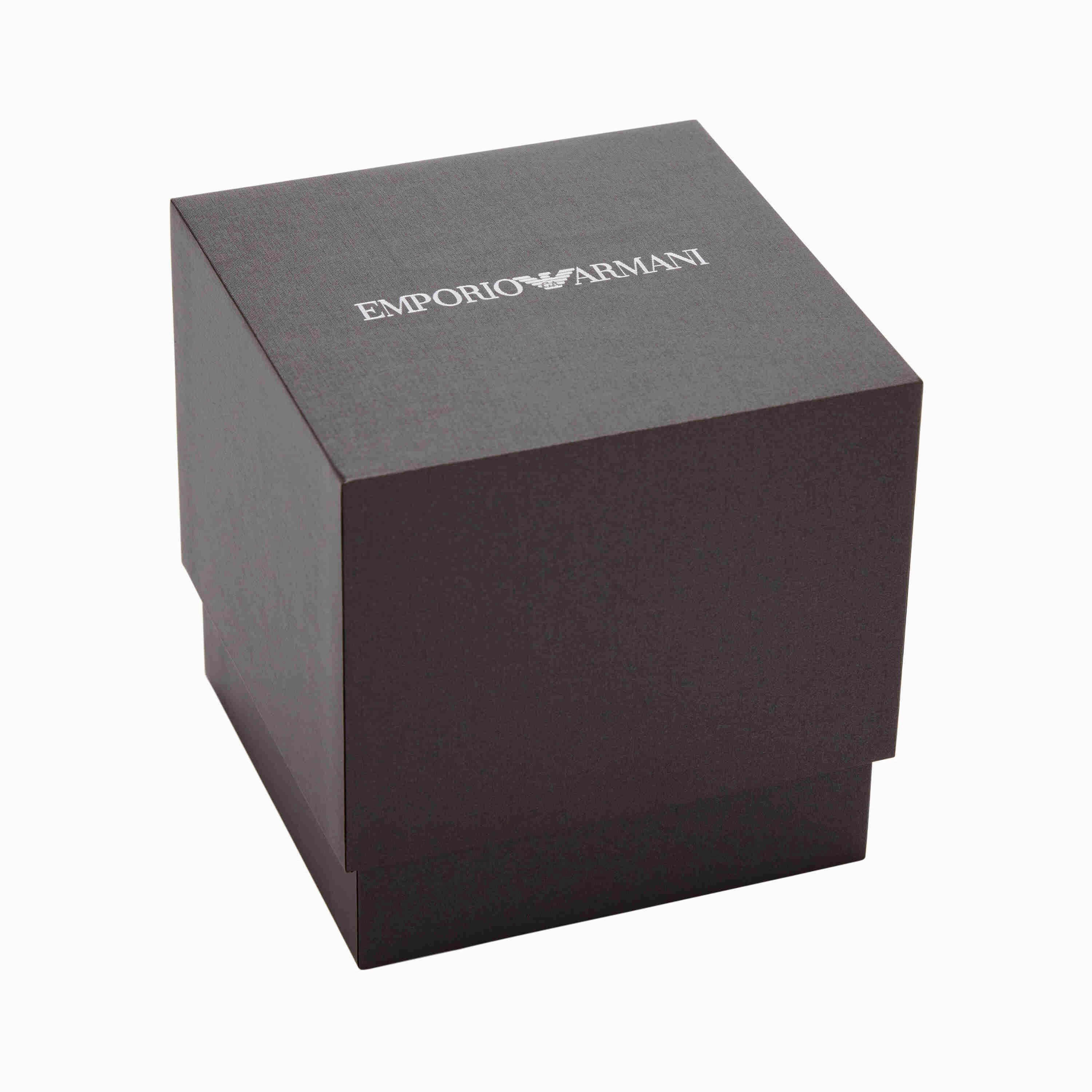 Emporio Armani Silver Tone Analogue Watch AR11621