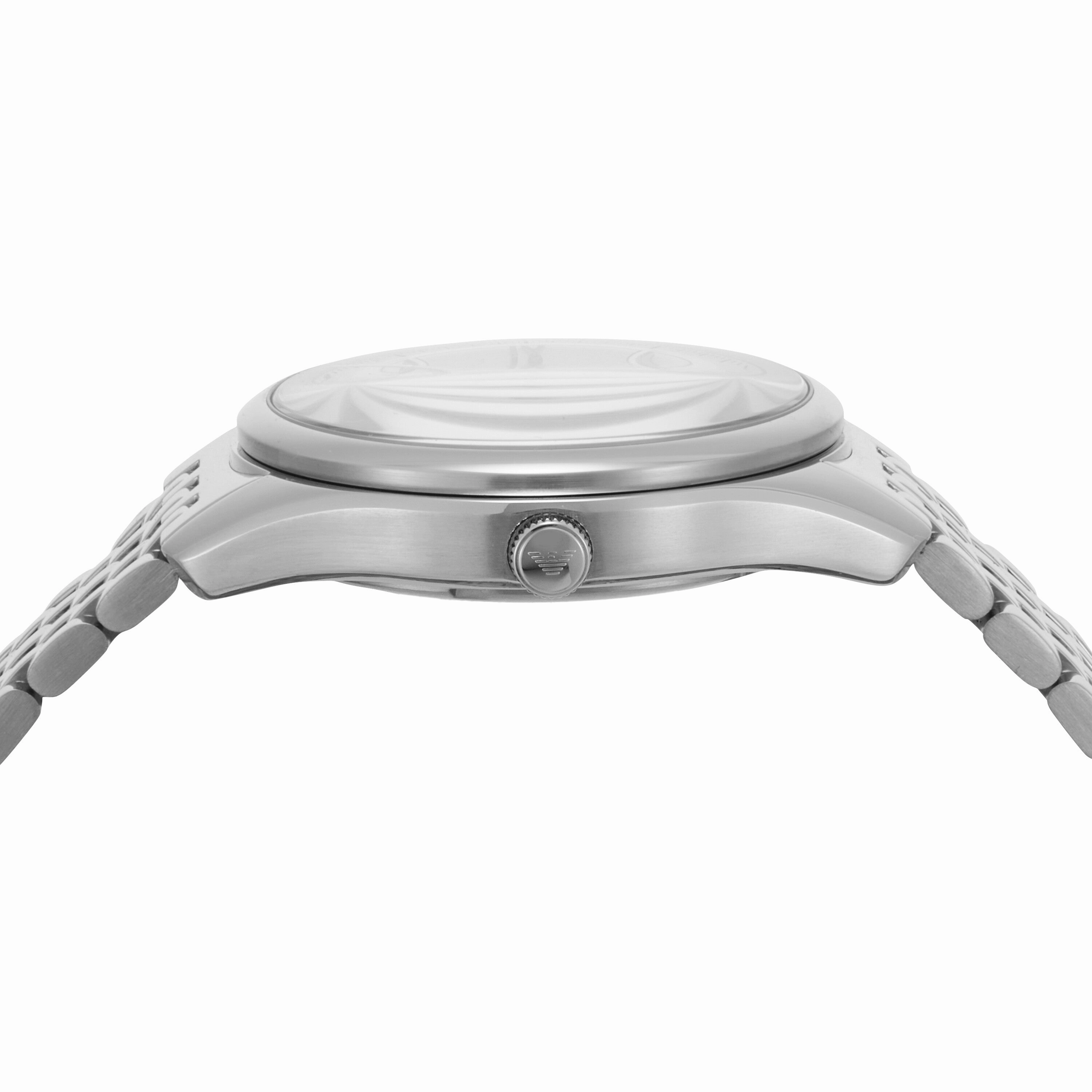 Emporio Armani Silver Tone Analogue Watch AR60076