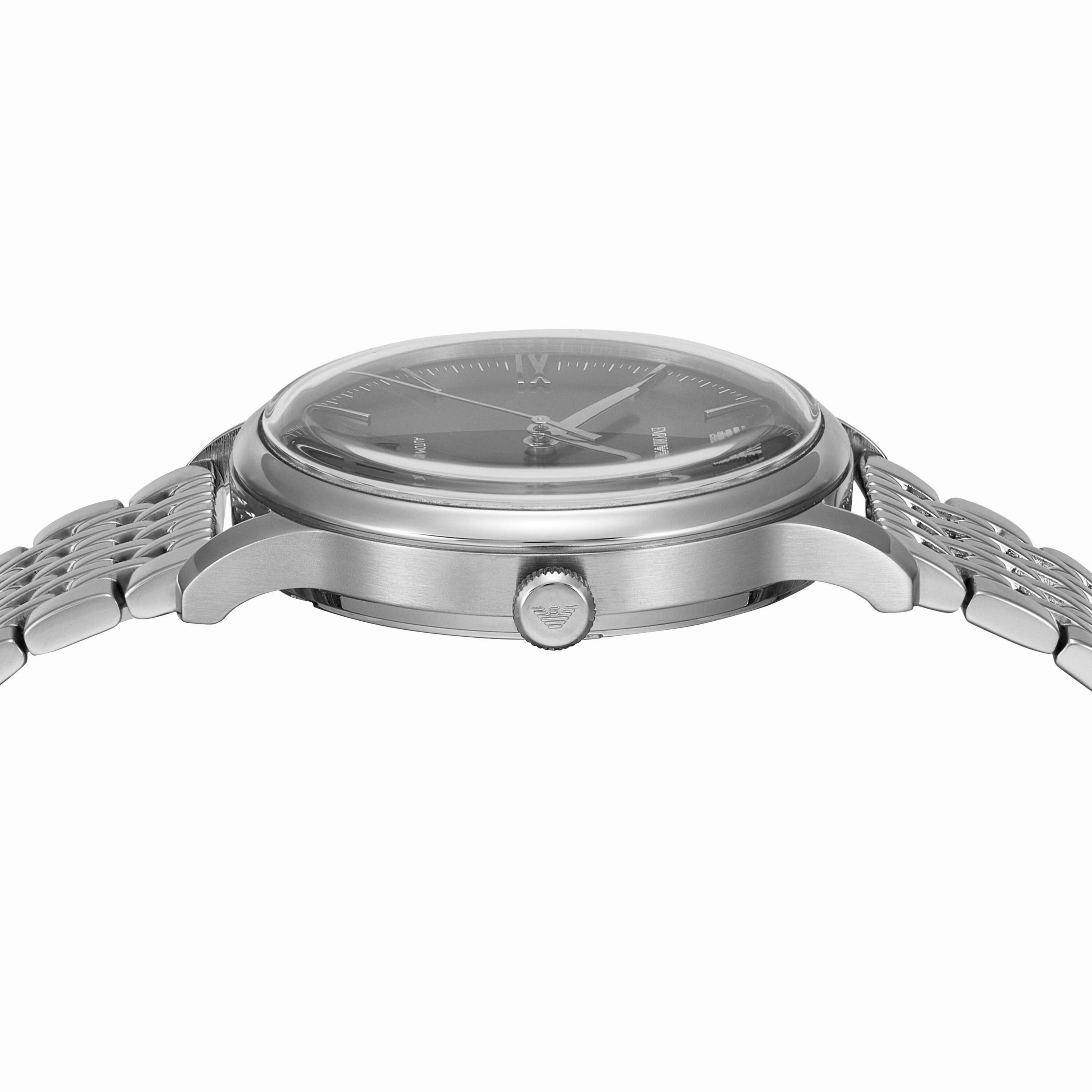 Emporio Armani Silver Tone Analogue Watch AR60081