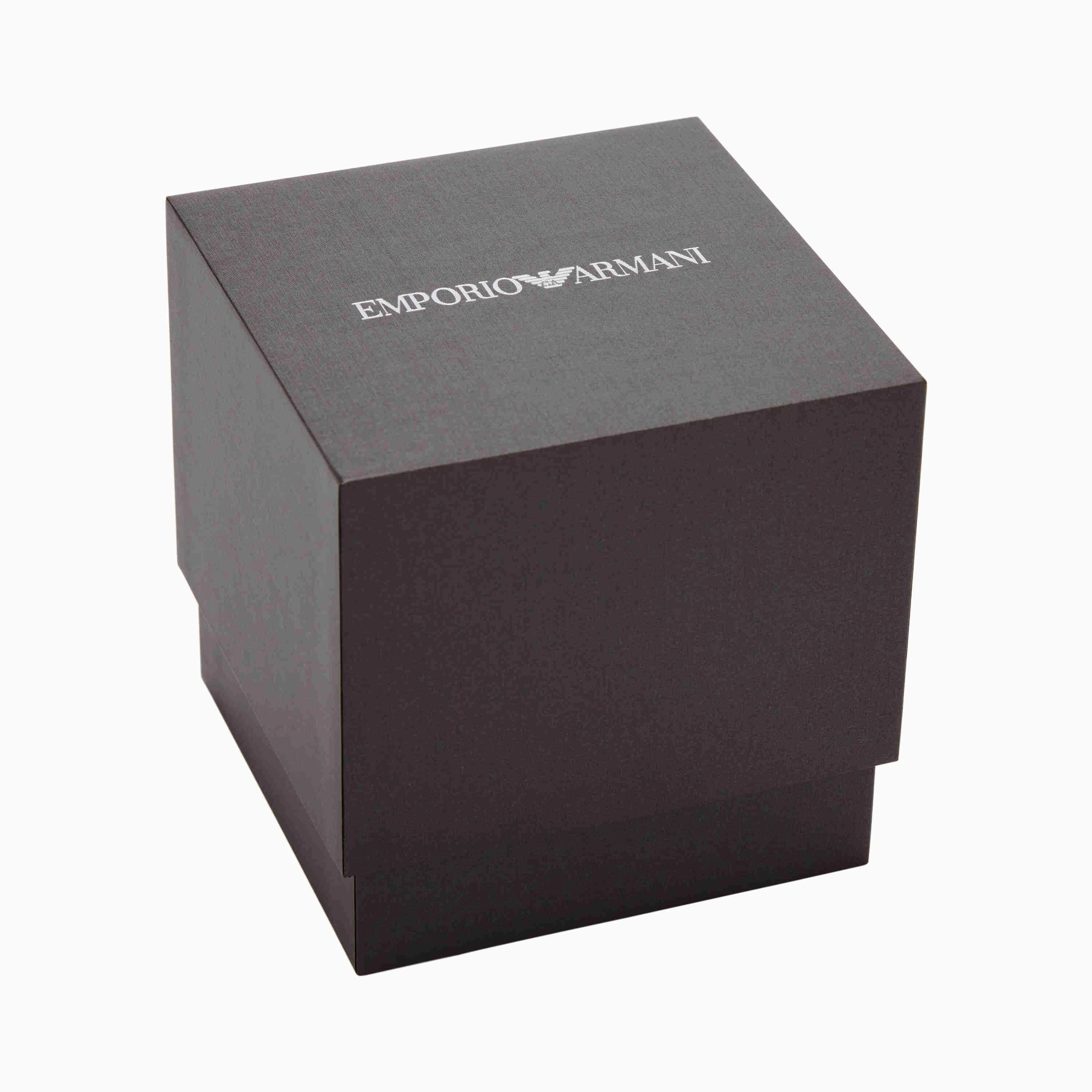 Emporio Armani Silver Tone Chronograph Watch AR11602