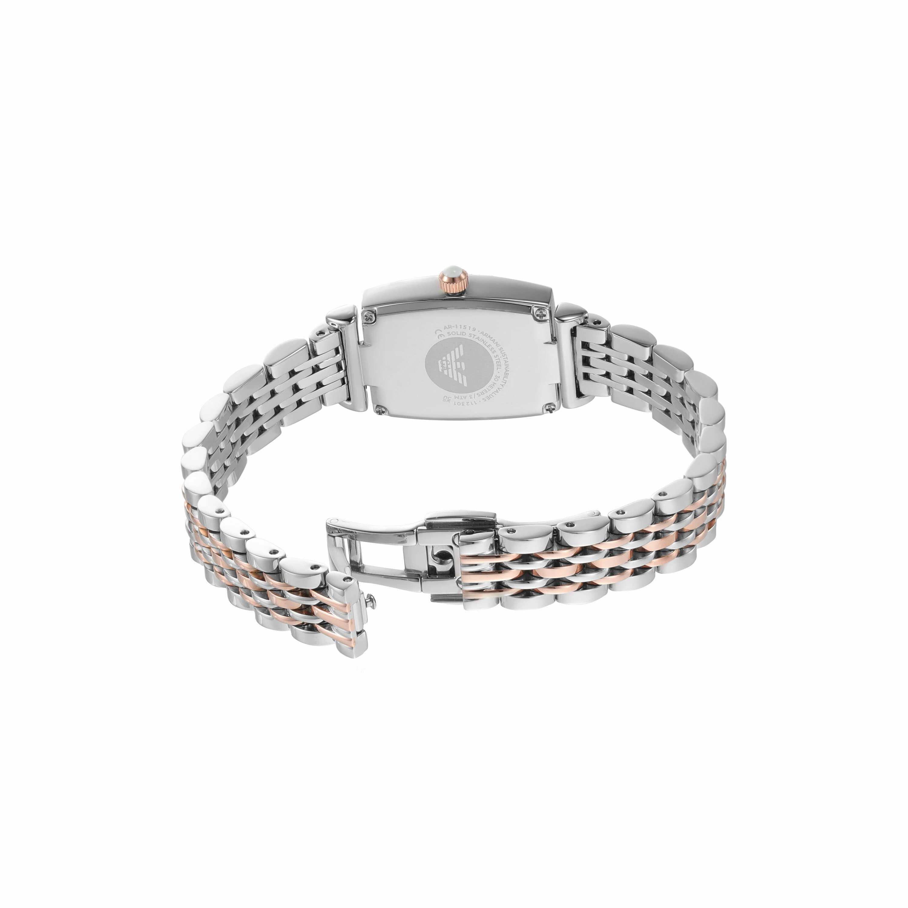 Emporio Armani  Two Tone Analogue Watch AR11519