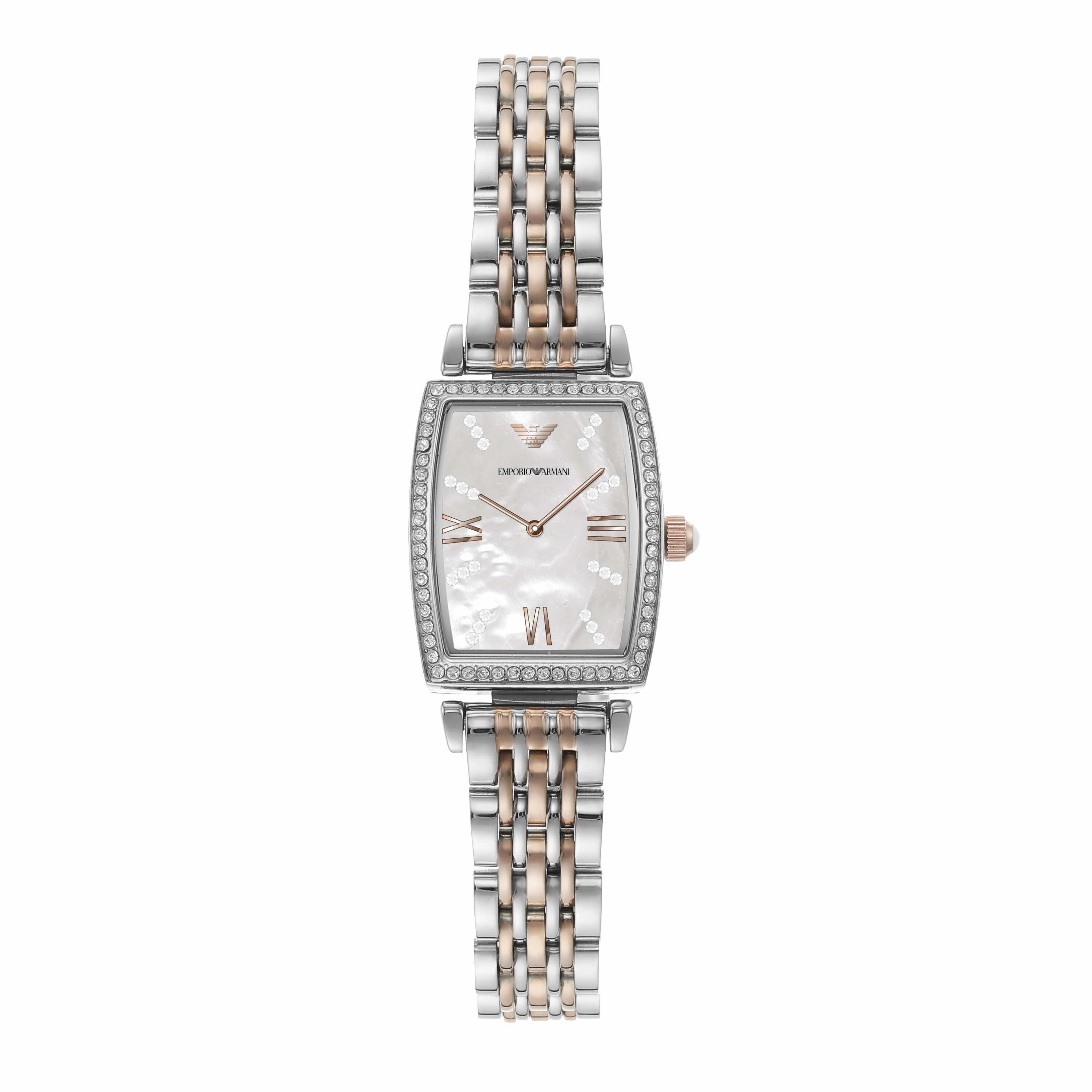 Emporio Armani  Two Tone Analogue Watch AR11519