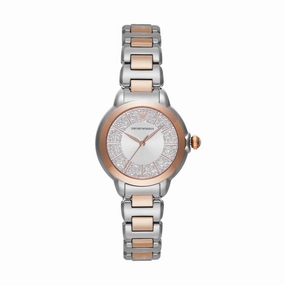 Emporio Armani Two Tone Analogue Watch AR11643