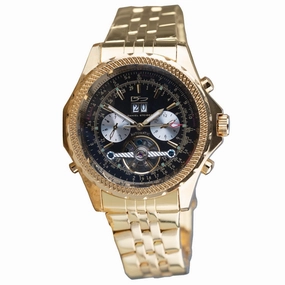 Enduro Tourbillon Style Automatic Black Men's Watch