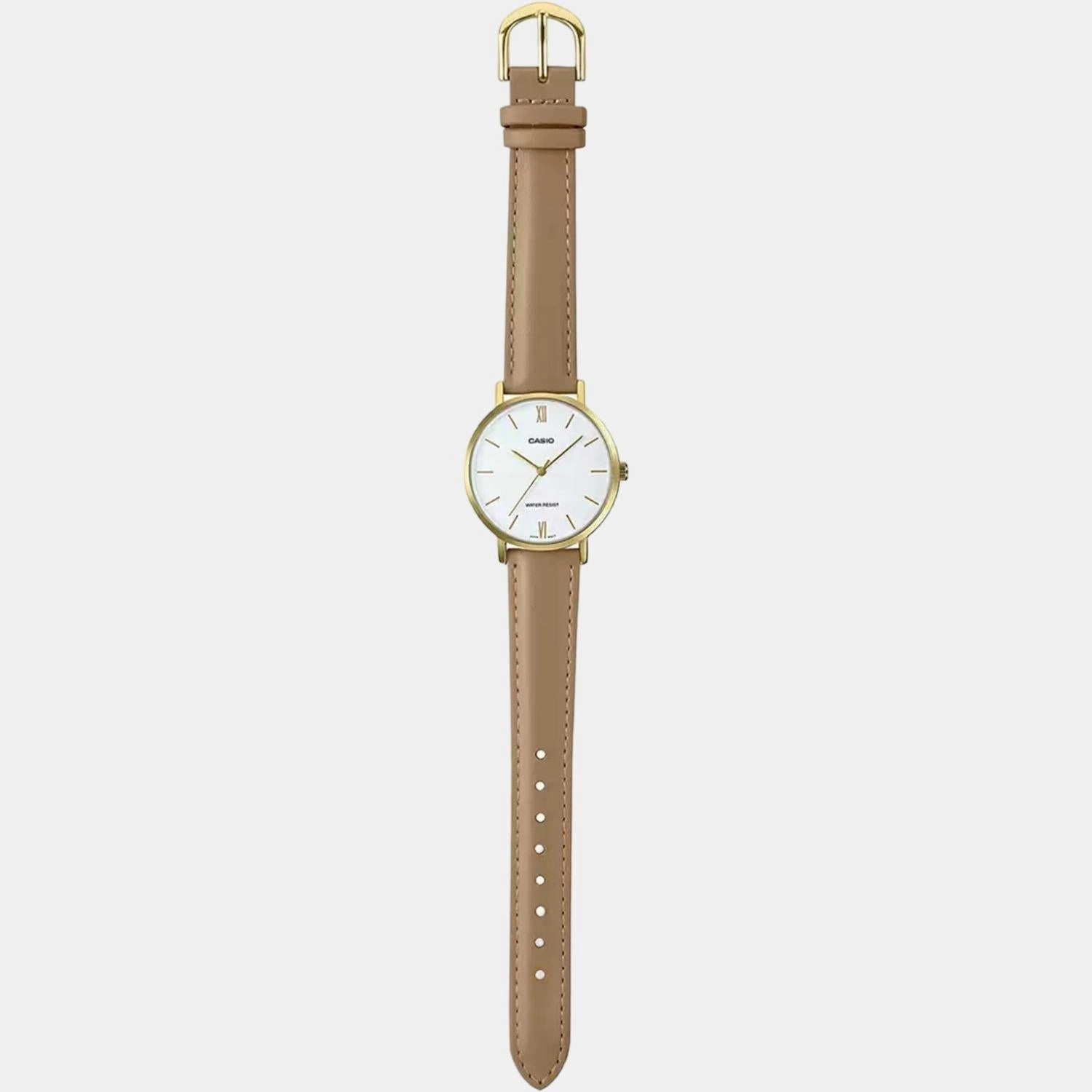 Enticer Women's Analog Leather Watch A1786 - LTP-VT01GL-7BUDF