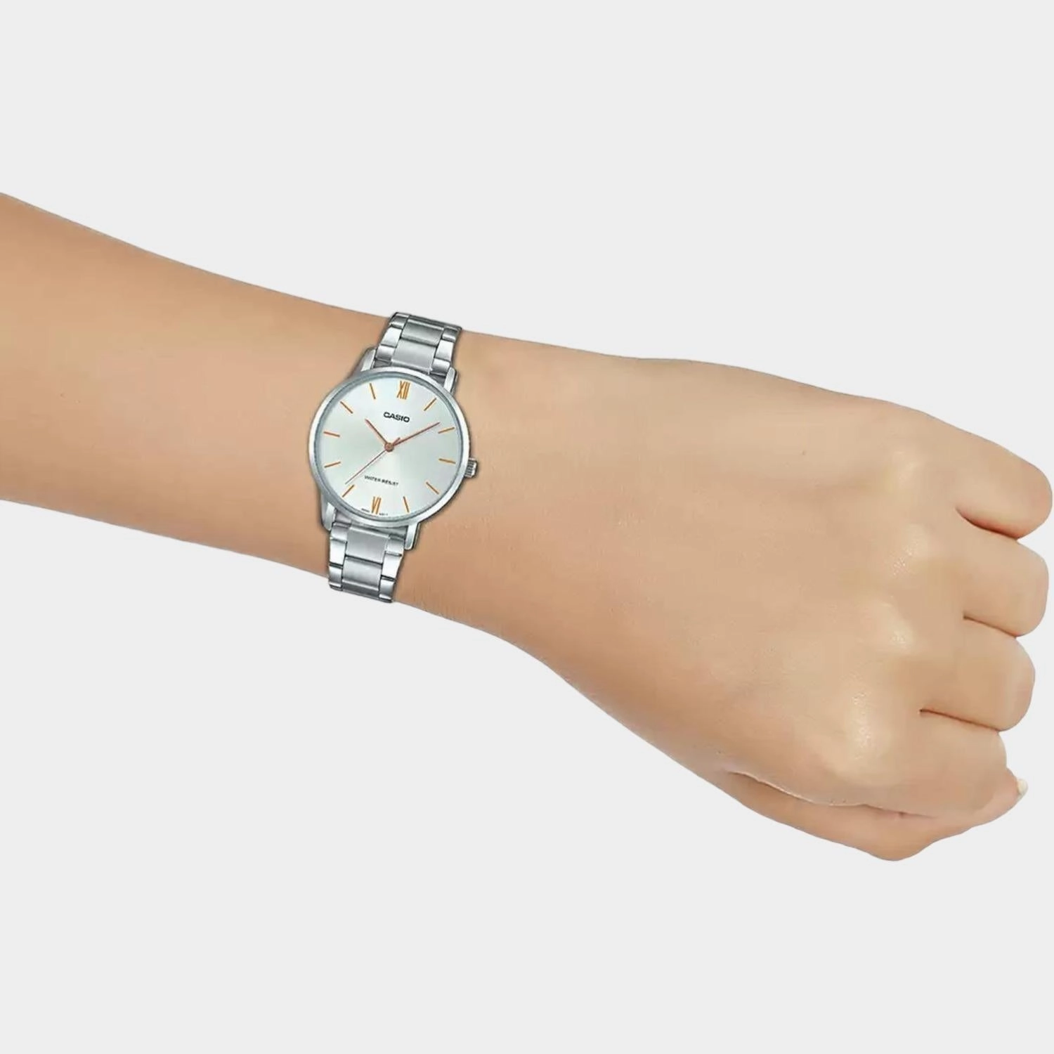 Enticer Women's Analog Stainless Steel Watch A1625 - LTP-VT01D-7BUDF