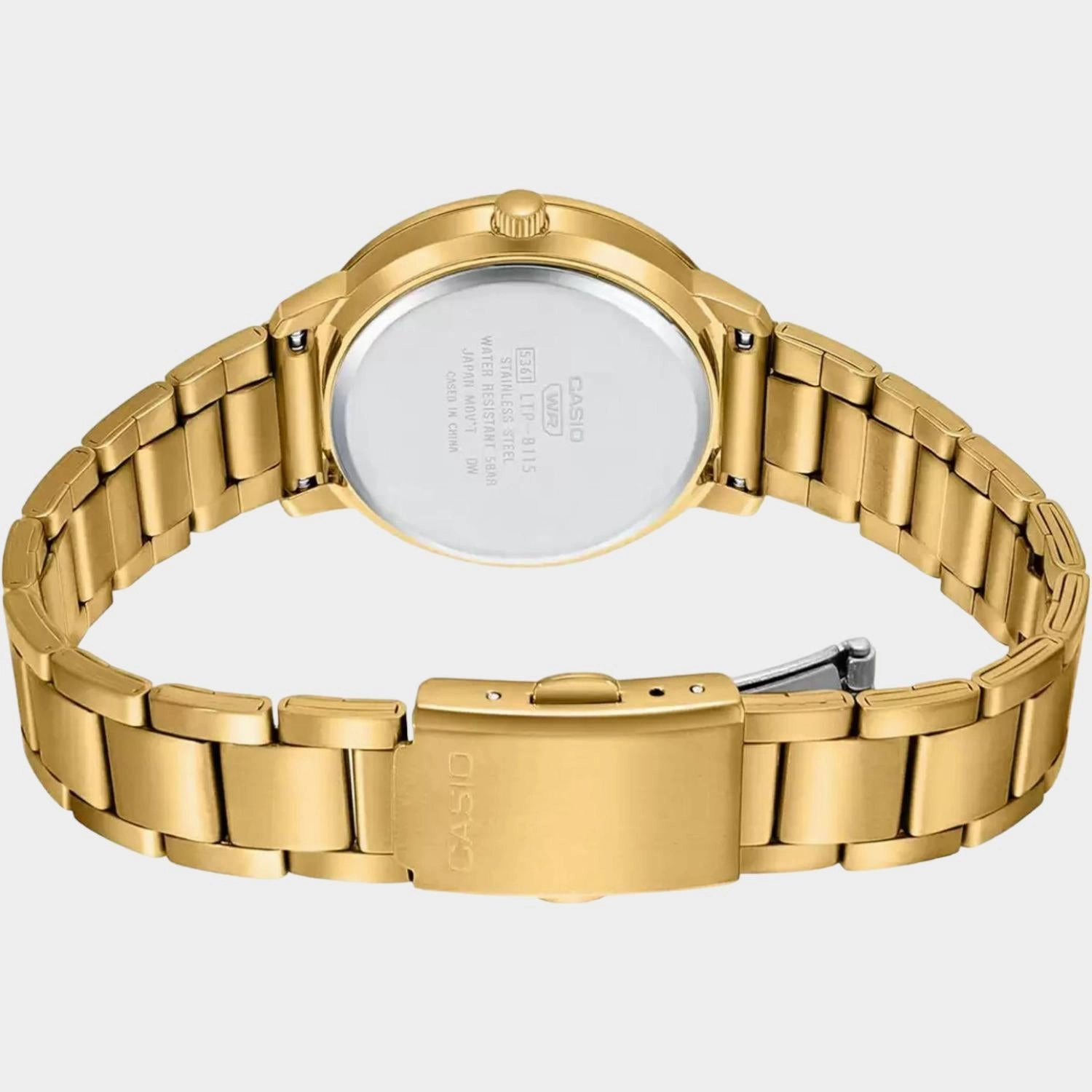 Enticer Women's Analog Stainless Steel Watch A1940 - LTP-B115G-9EVDF