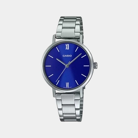 Enticer Women's Analog Stainless Steel Watch A1998 - LTP-VT02D-2AUDF