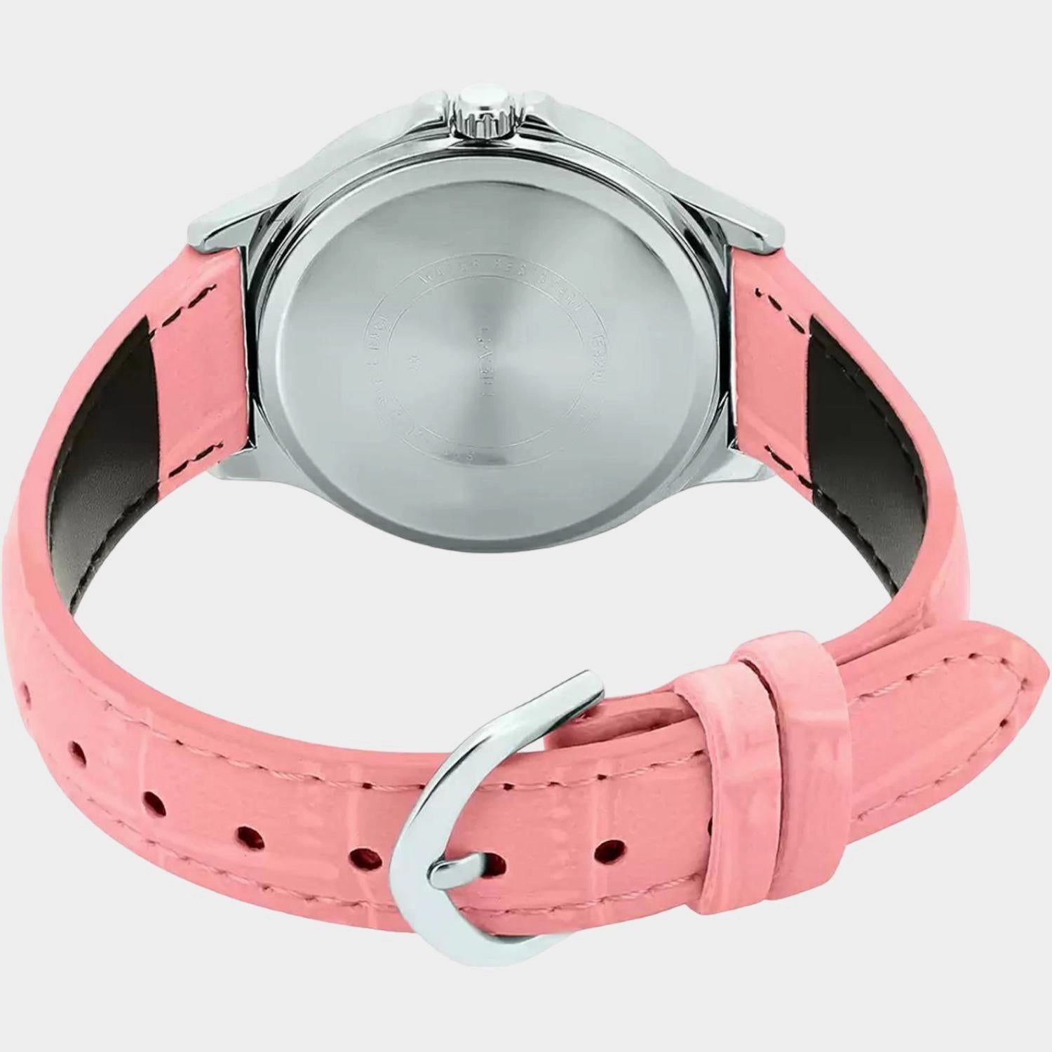 Enticer Women's Leather Multi-Function Watch A1150 - LTP-V300L-4AUDF