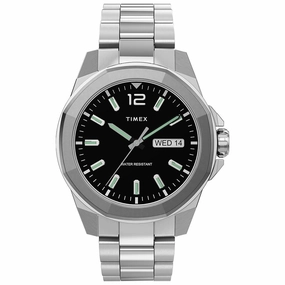 Essex Avenue Day-Date 44mm Stainless Steel Band