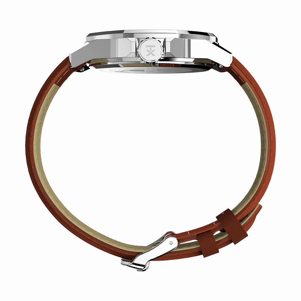 Essex Avenue Day-Date 46mm Leather Band