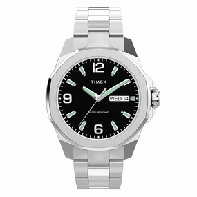 Essex Avenue Day-Date 46mm Stainless Steel Band