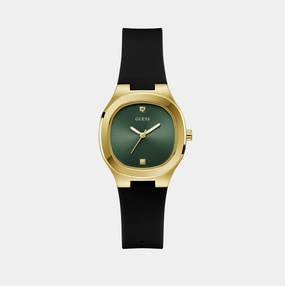 Eve Women's Green Analog Silicone Watch GW0658L1