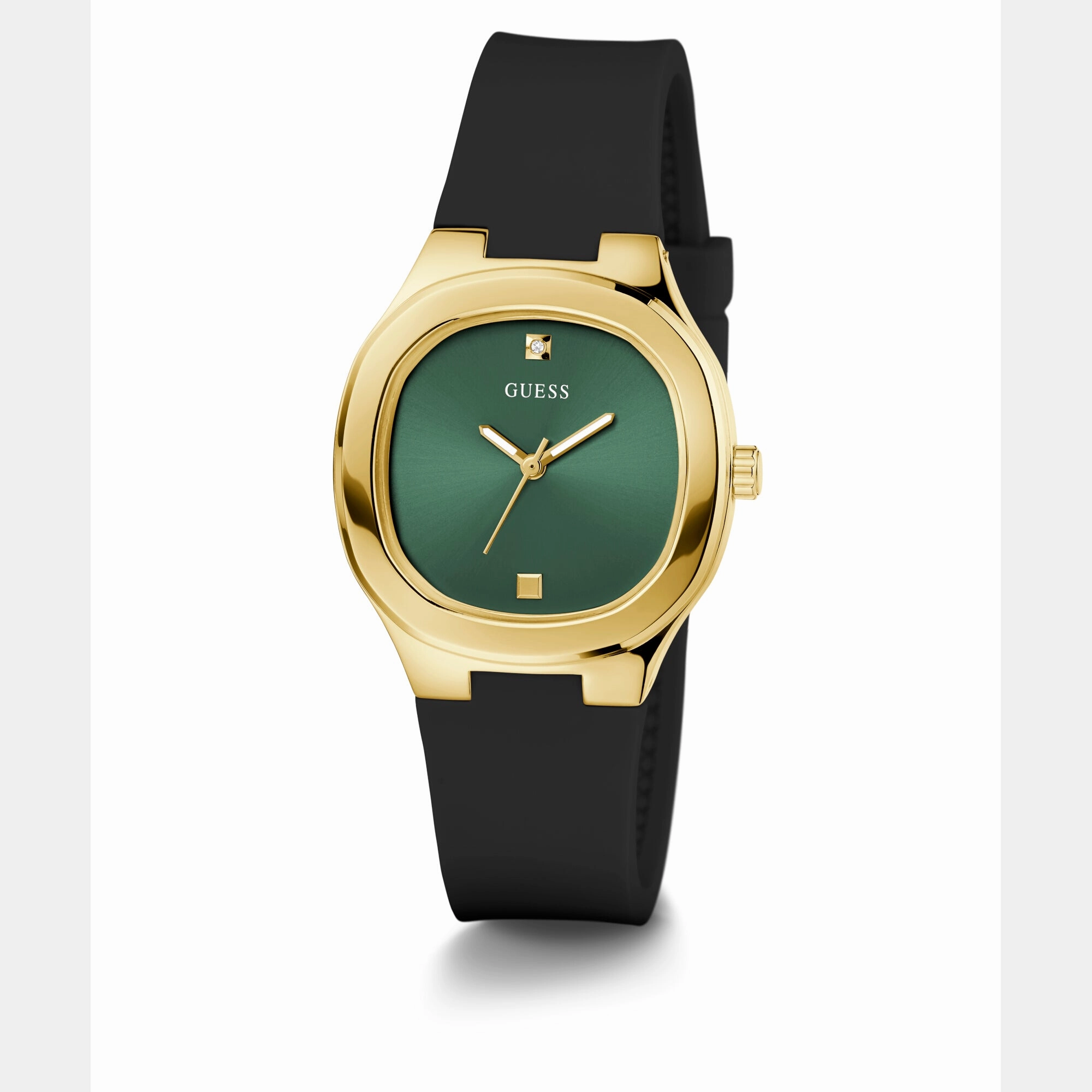Eve Women's Green Analog Silicone Watch GW0658L1