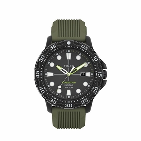 Expedition Gallatin Date 44mm Rubber Band