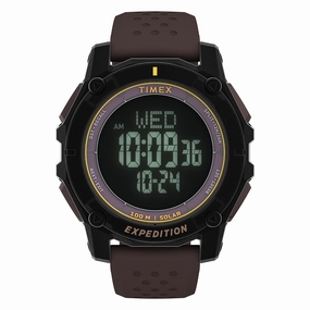 Expedition Ridge Solar Digital 49mm Silicone Band