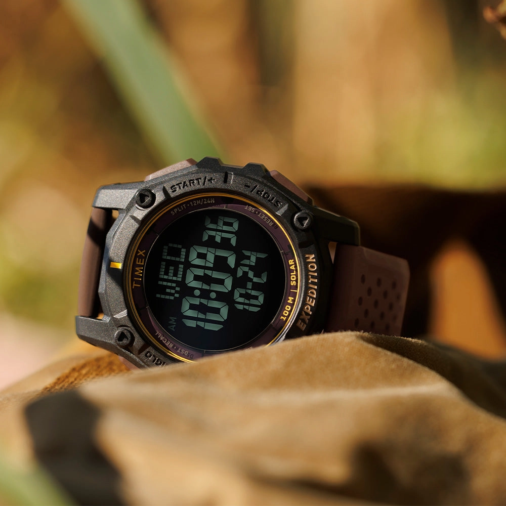 Expedition Ridge Solar Digital 49mm Silicone Band