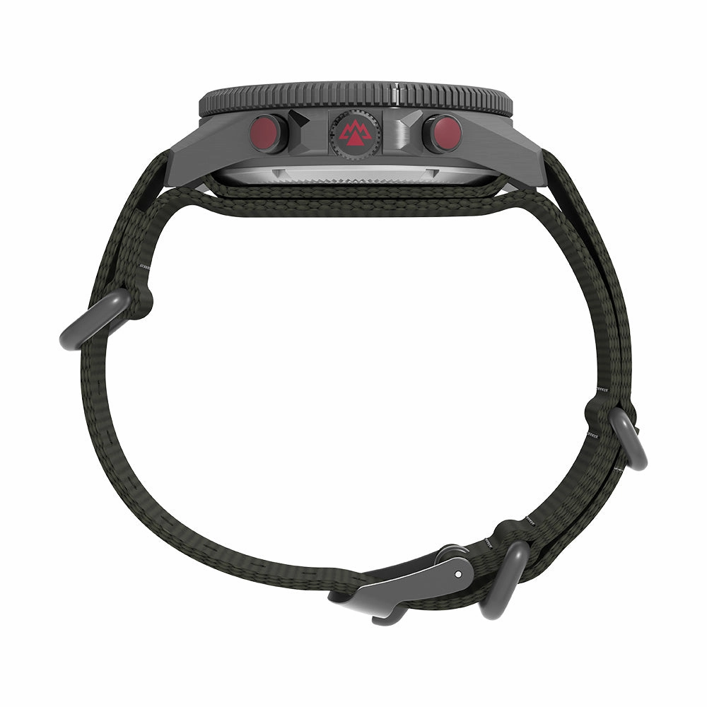 Expedition Tide-Temp-Compass  43mm Fabric Band