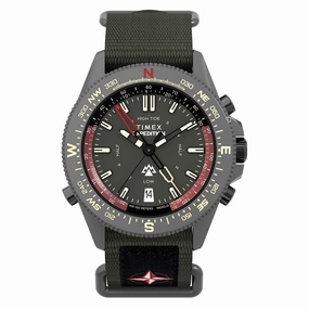Expedition Tide-Temp-Compass  43mm Fabric Band