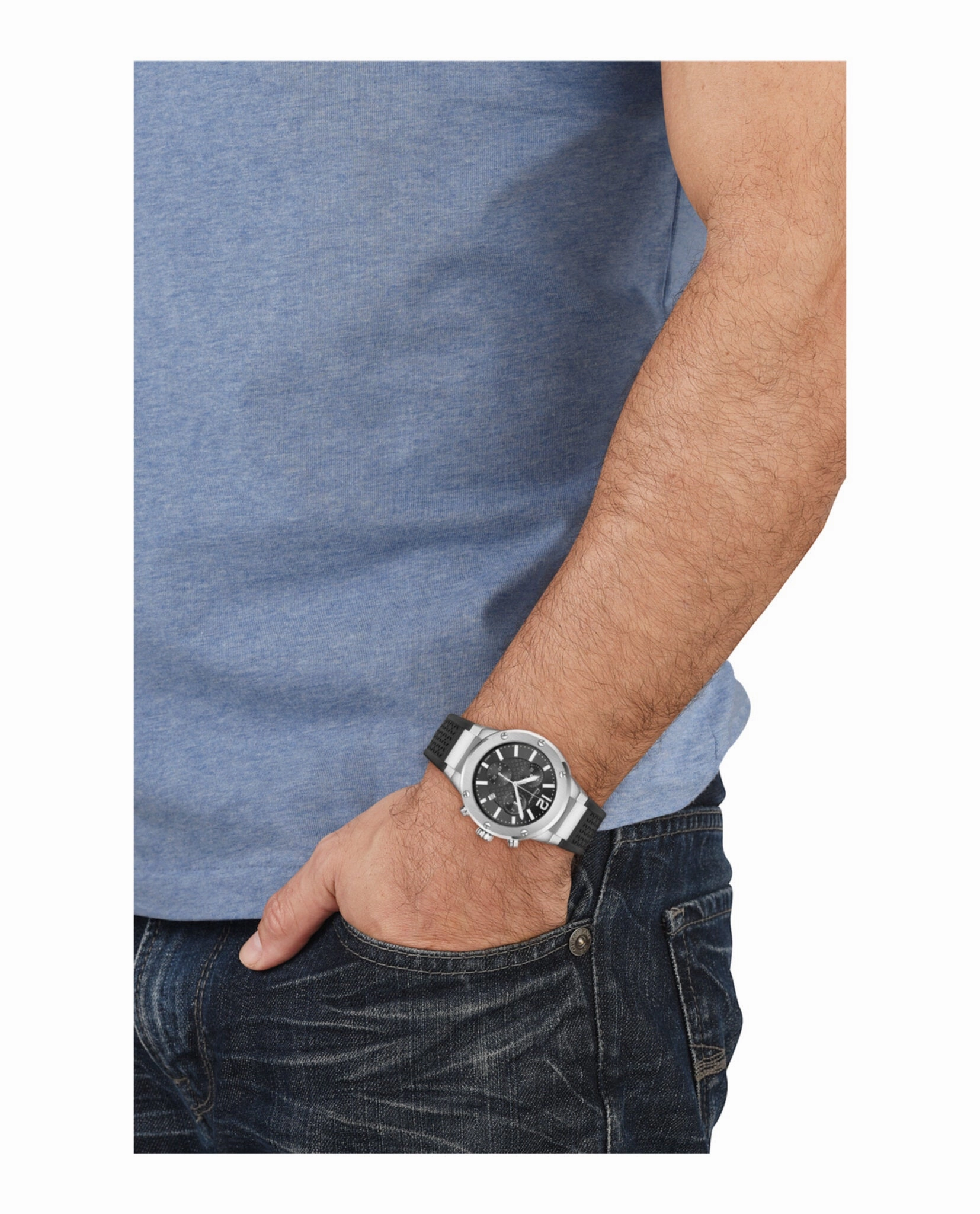 F-80 Chrono Silicone Watch