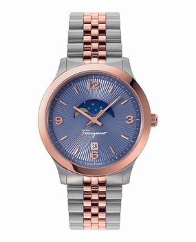Ferragamo Duo Moonphase Bracelet Watch