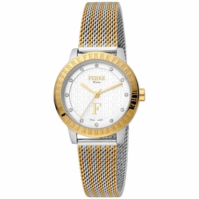 Ferre Milano Women's White dial Watch