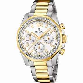 Festina White Dial Stainless Steel Women's Watch F20607/1