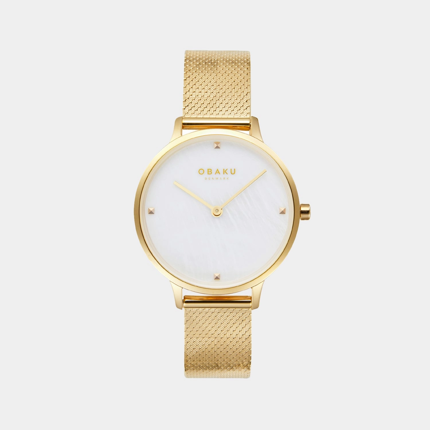 Figen Women Quartz White Dial Analog Stainless Steel Watch V295LXGWHG