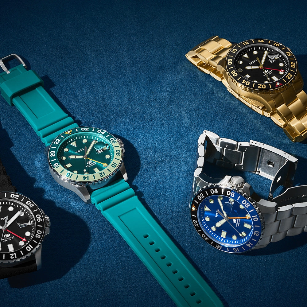Fossil Blue GMT FS6036
