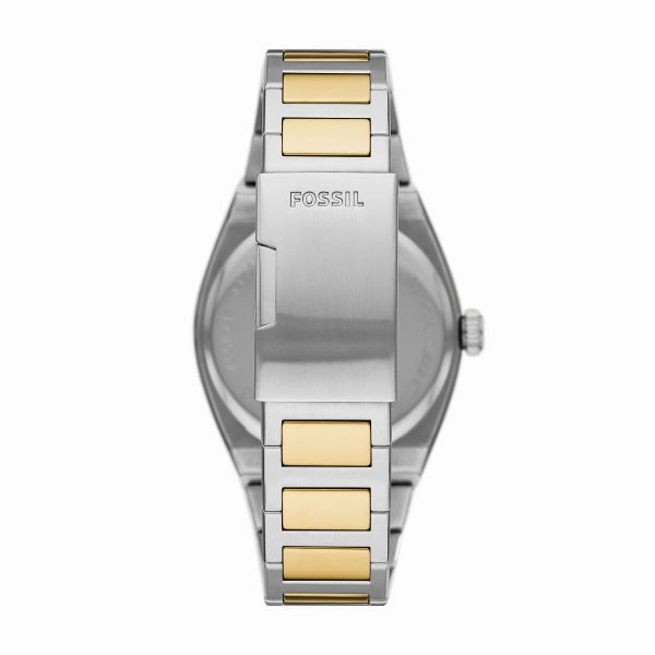 Fossil FS5823 Everett 3-Hand 2 Tone Stainless Steel Strap Men Watches