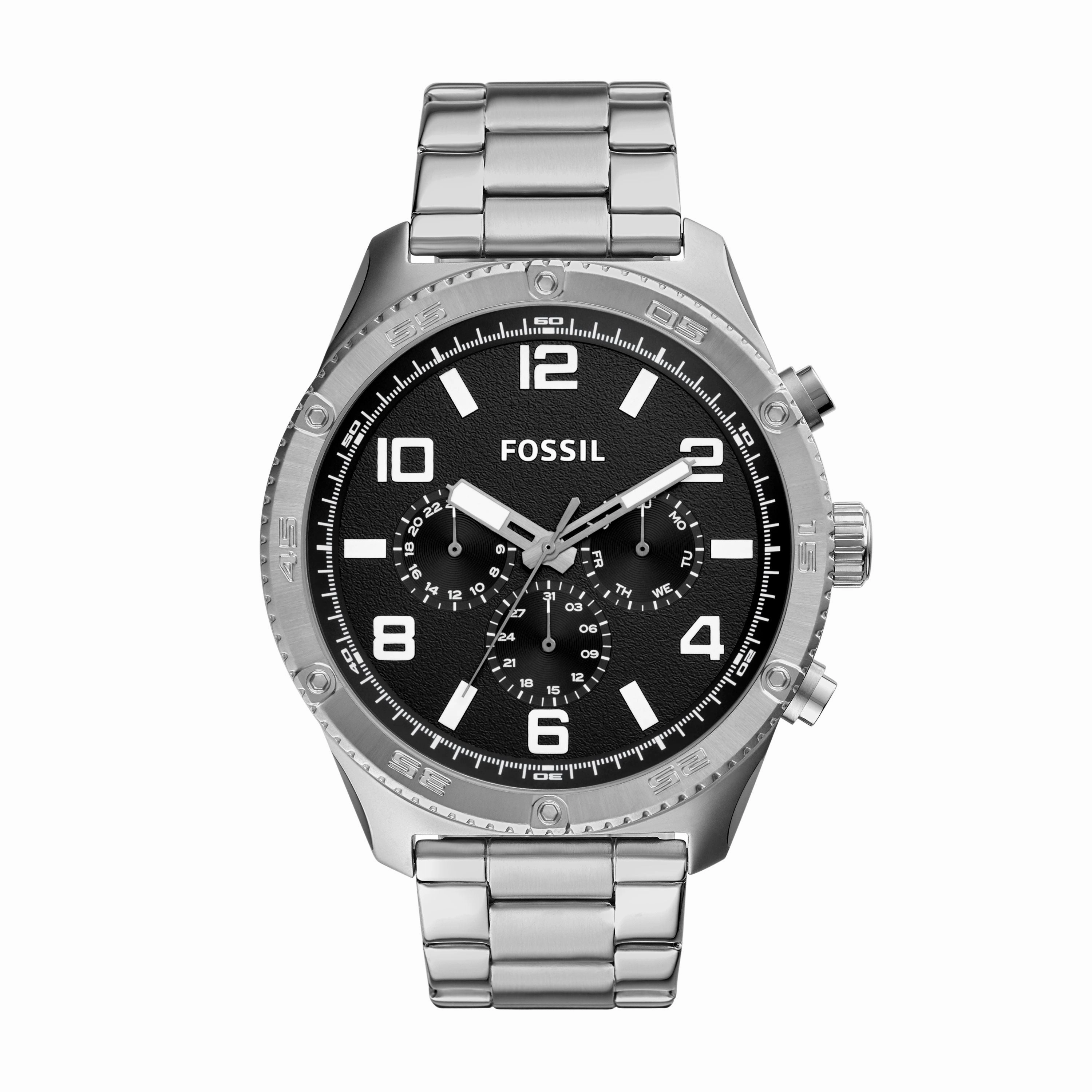 Fossil Men's Brox Multifunction, Stainless Steel Watch