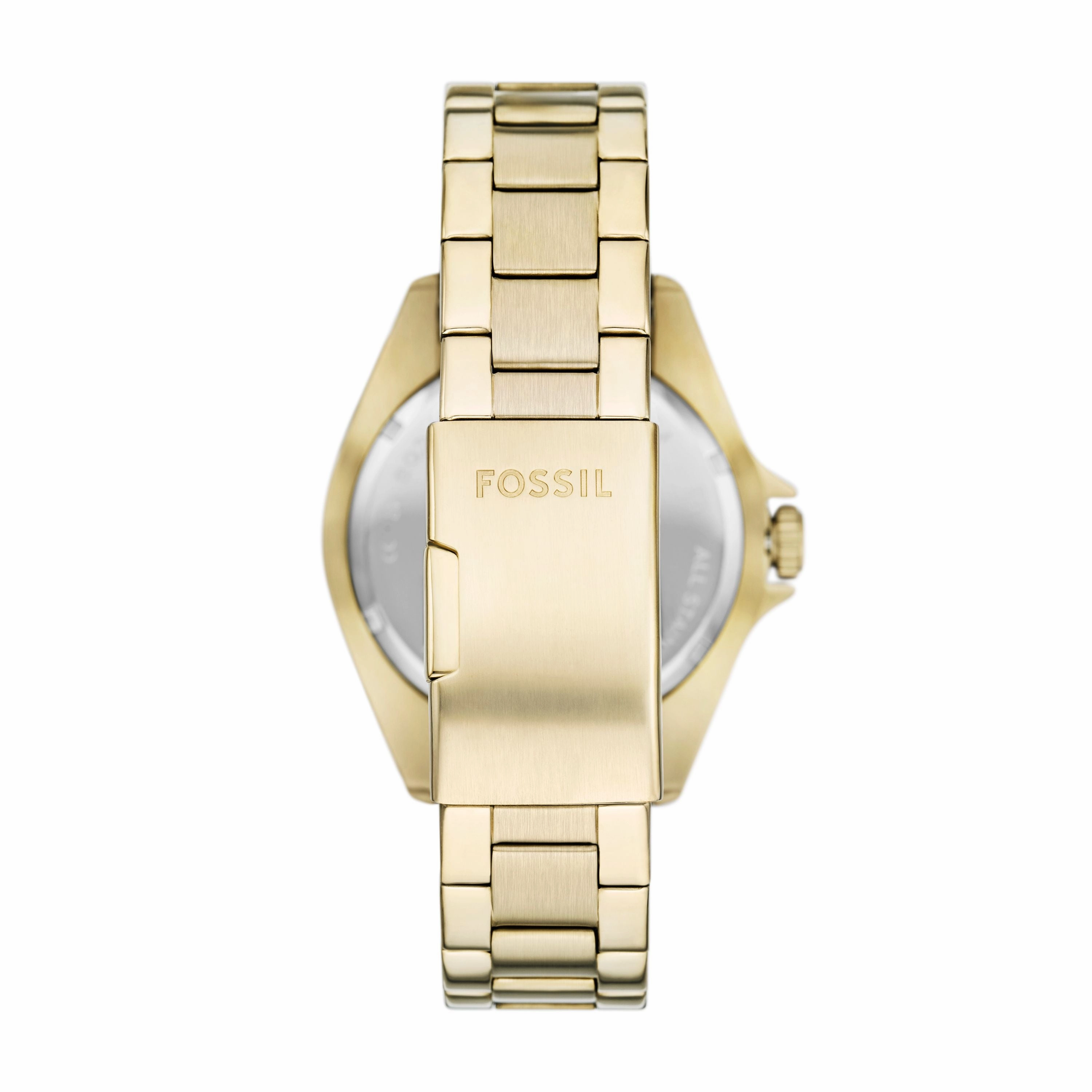 Fossil Men's Dalton Three-Hand, Gold-Tone Stainless Steel Watch