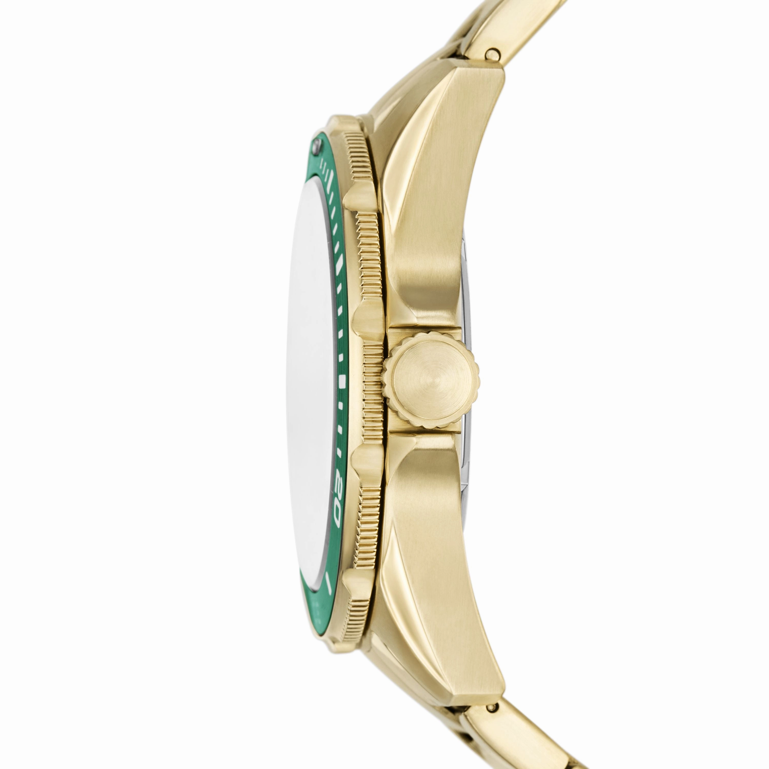 Fossil Men's Dalton Three-Hand, Gold-Tone Stainless Steel Watch