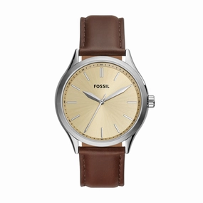 Fossil Men's Fenmore Three-Hand, Stainless Steel Watch