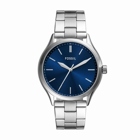 Fossil Men's Fenmore Three-Hand, Stainless Steel Watch