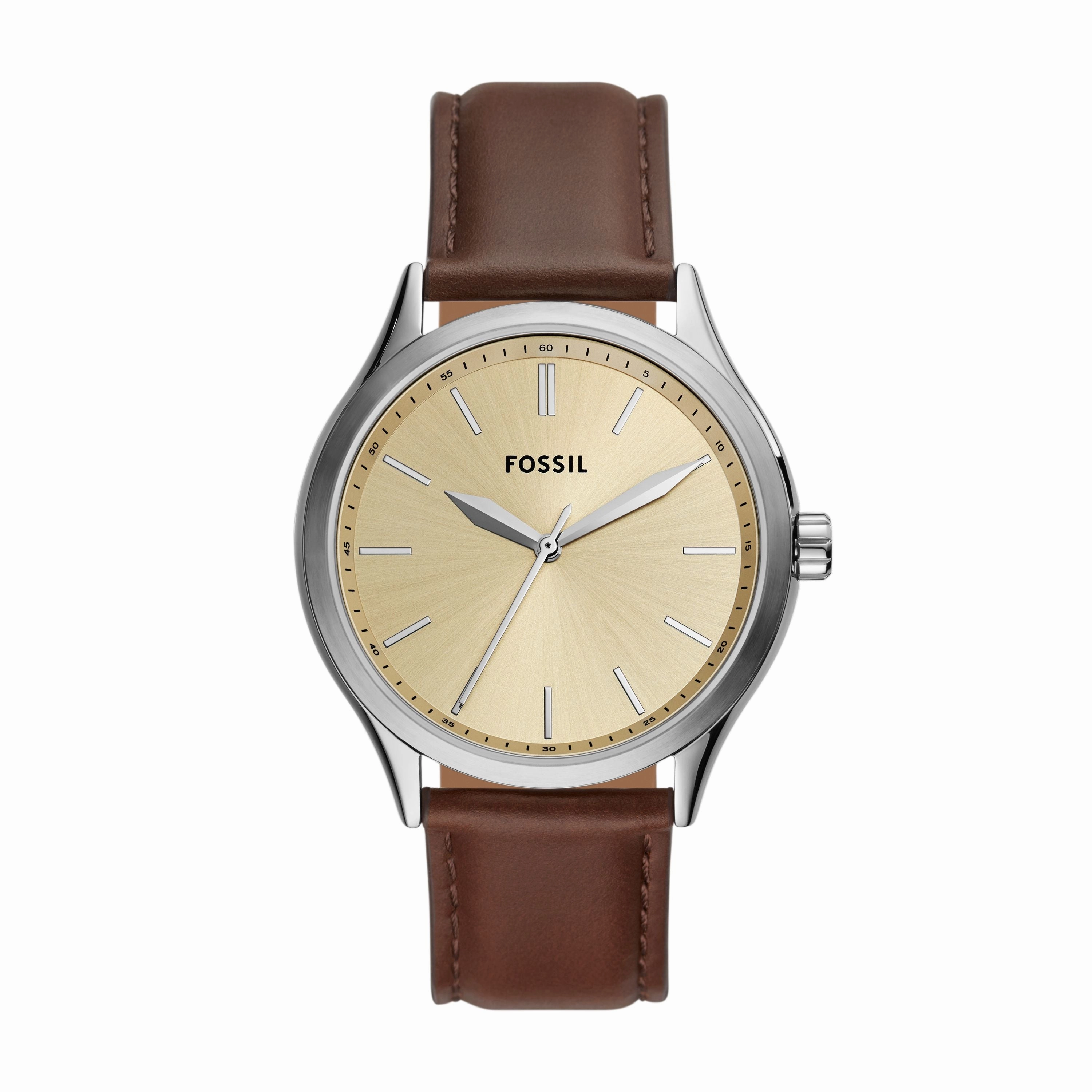 Fossil Men's Fenmore Three-Hand, Stainless Steel Watch