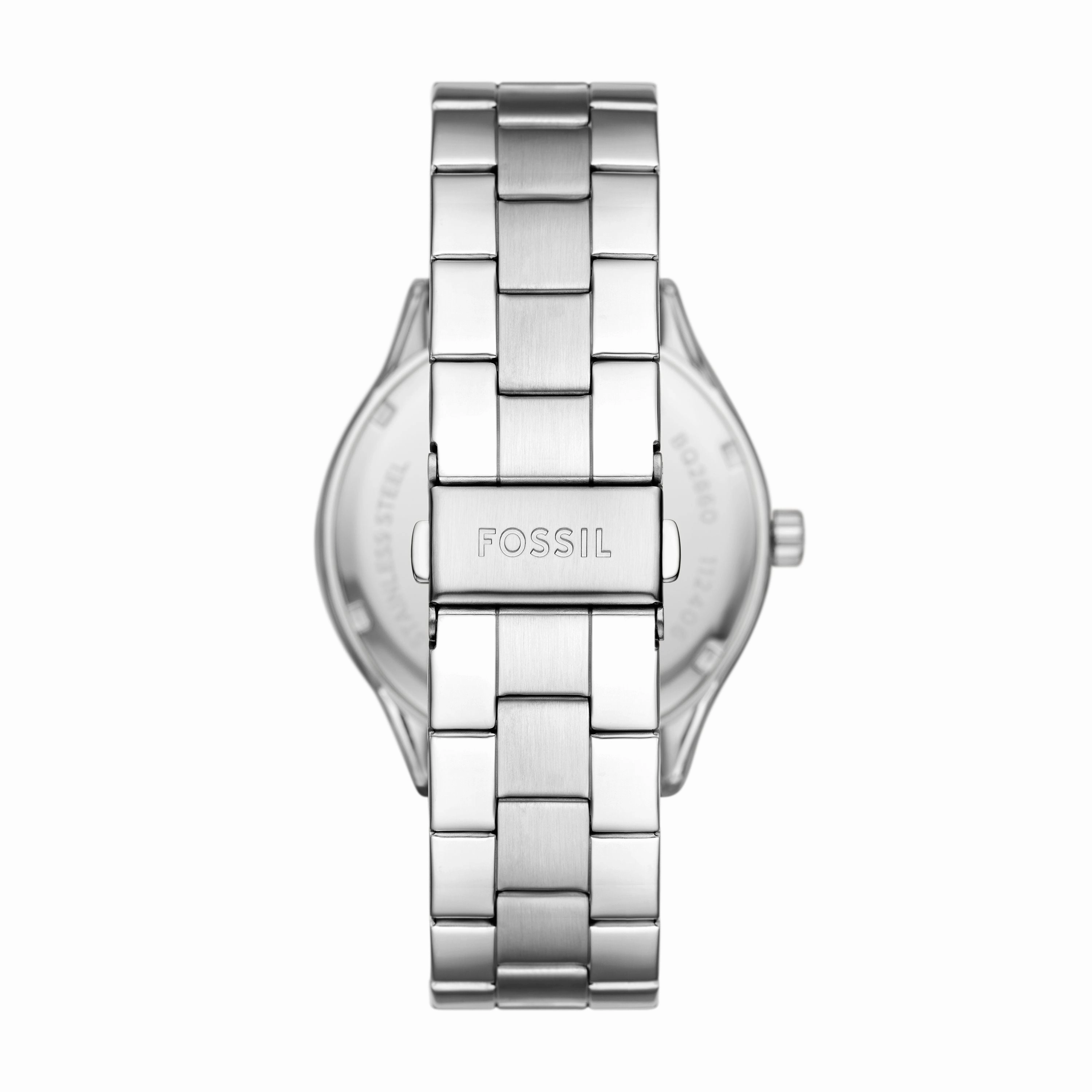 Fossil Men's Fenmore Three-Hand, Stainless Steel Watch
