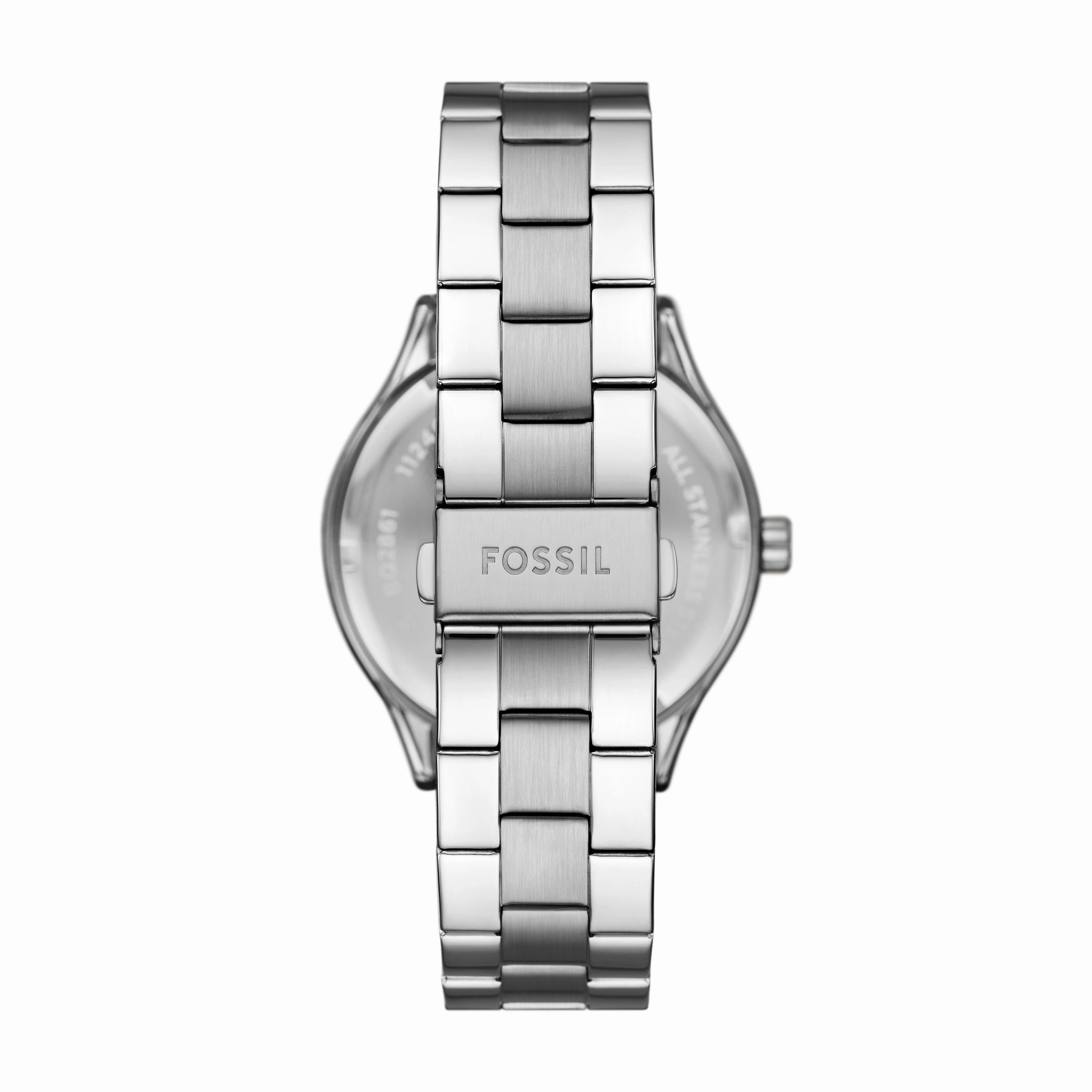 Fossil Men's Fenmore Three-Hand, Stainless Steel Watch