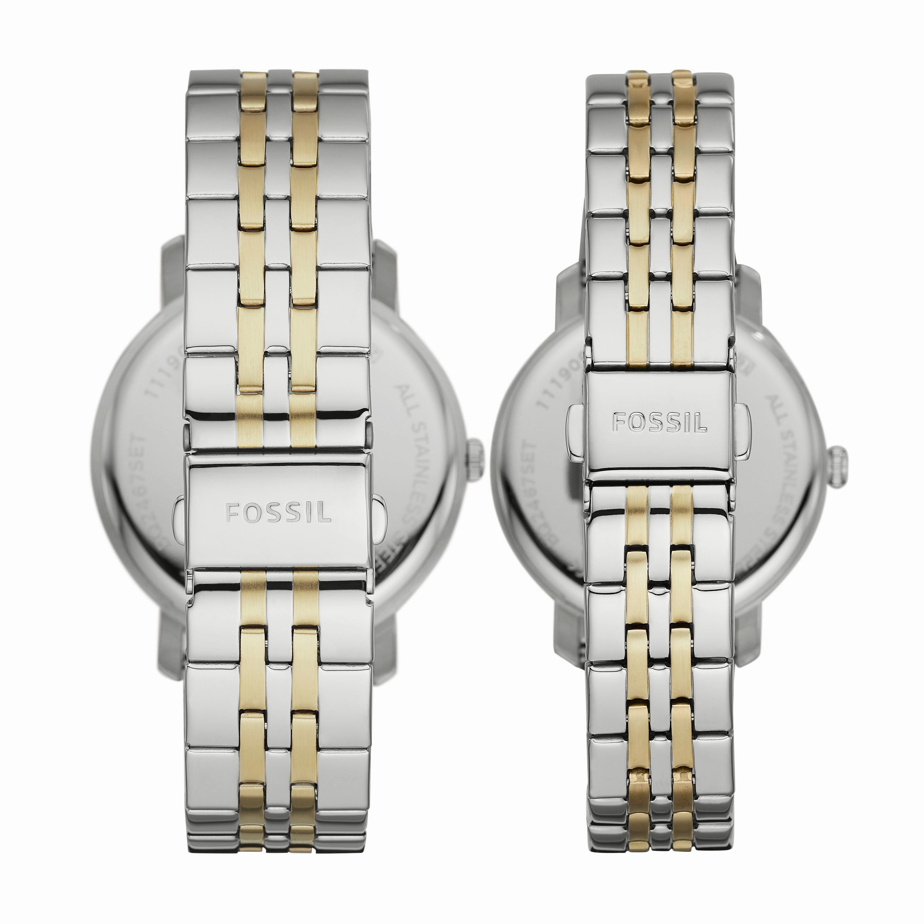 Fossil Men's Lux Luther Three-Hand, Stainless Steel Watch
