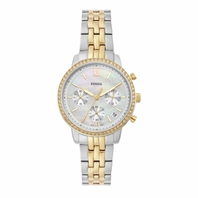 Fossil Neutra Chronograph Two-Tone Stainless Steel Watch ES5216